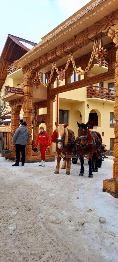 Sub Creasta Cocosului Hotel Breb Exterior foto